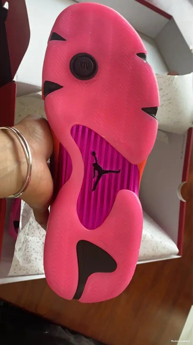 MaikeSneakers Retro 14 Jordan (W) Low Shocking DH4121-600 Pink 0528